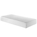 Modway Furniture 10 in. Aveline Twin Mattress, White MOD-5487-WHI